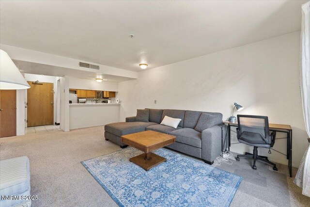 3095 Lakeside Dr # 103, Reno, NV 89509 - living room with light carpet