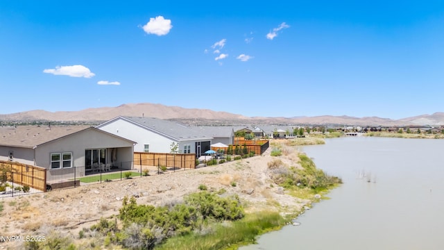 7436 Rustic Towers Dr, Sparks, NV 89441 - view of mountain backdrop with a large body of water