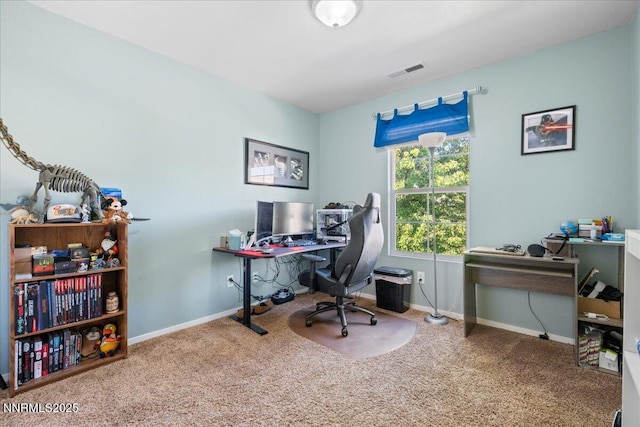 2865 Cintoia Dr, Sparks, NV 89434 - office area featuring carpet and baseboards
