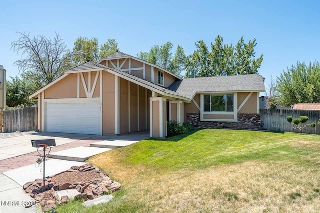 1245 Junction Ct, Sparks, NV 89434 - view of front of house featuring concrete driveway, an attached garage, stucco siding, and roof with shingles