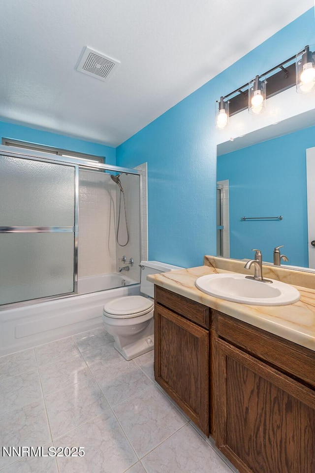 1245 Junction Ct, Sparks, NV 89434 - bathroom featuring vanity and shower / bath combination with glass door