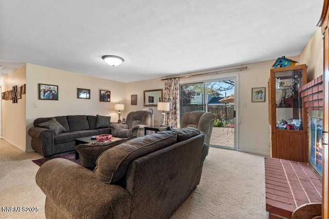 4385 Valdez Way, Reno, NV 89502 - living area featuring carpet and baseboards