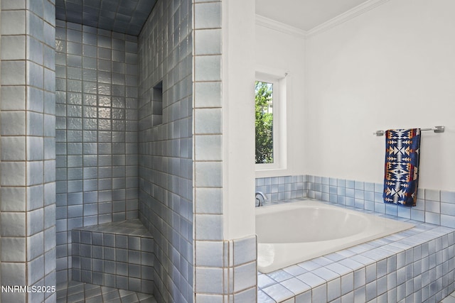 5 Connie Way, Reno, NV 89521 - full bathroom with a bath and ornamental molding