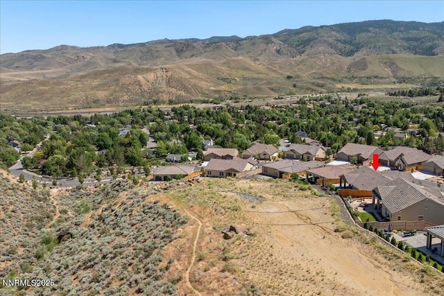 435 Gooseberry Dr, Reno, NV 89523 - aerial perspective of suburban area with mountains