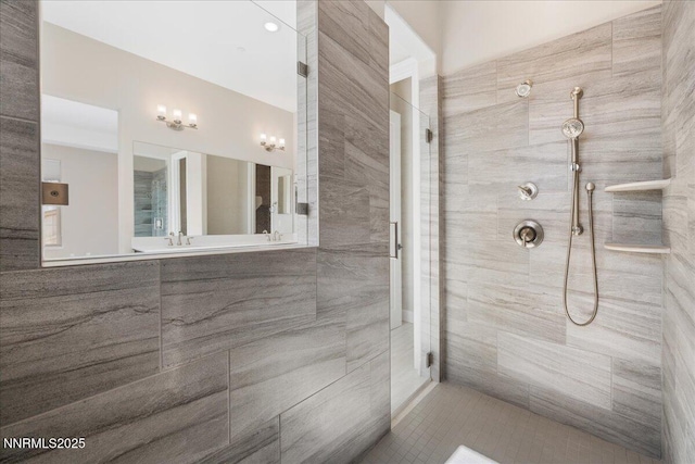 435 Gooseberry Dr, Reno, NV 89523 - bathroom with tiled shower and vanity