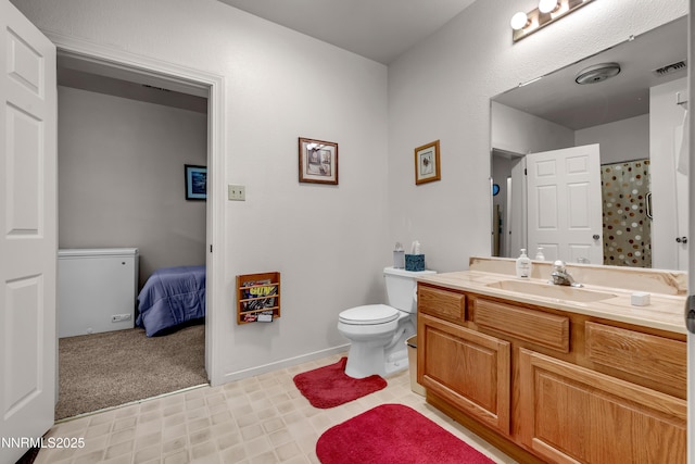 2855 Wilcox Ranch Rd, Reno, NV 89510 - bathroom with vanity and curtained shower