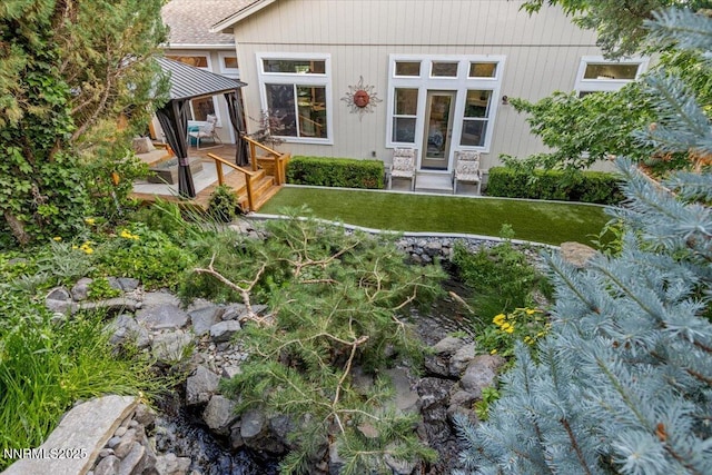 3215 Epic Ave, Reno, NV 89512 - view of front of property featuring a gazebo and a front yard