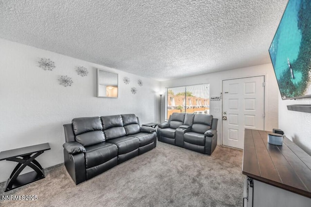 1412 E 9th St Unit 7, Reno, NV 89512 - living area with carpet and a textured ceiling
