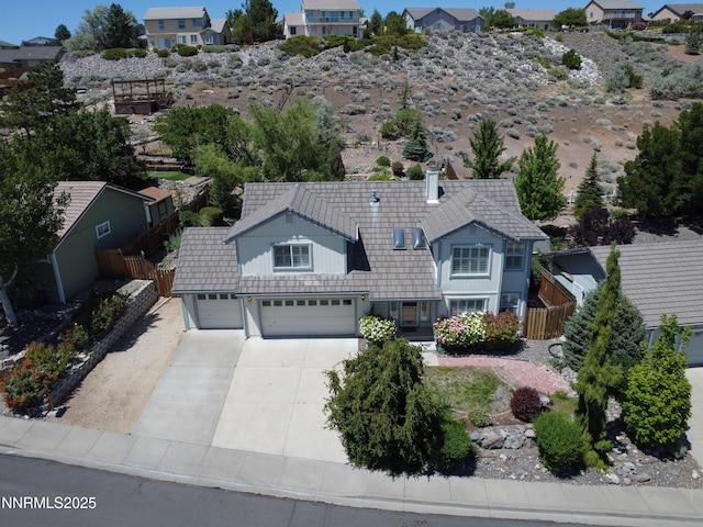 979 University Ridge Dr, Reno, NV 89512 - aerial view of property and surrounding area