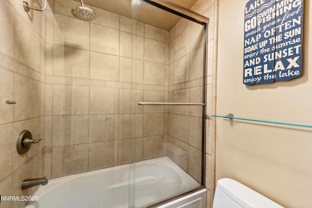 136 Juanita Dr Unit 47, Incline Village, NV 89451 - full bathroom featuring shower / bath combination with glass door and toilet
