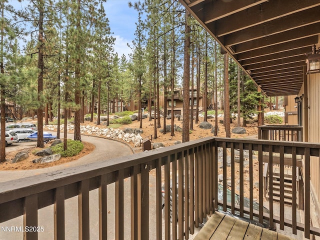 178 Tahoma Cir Unit B, Zephyr Cove, NV 89448 - view of deck