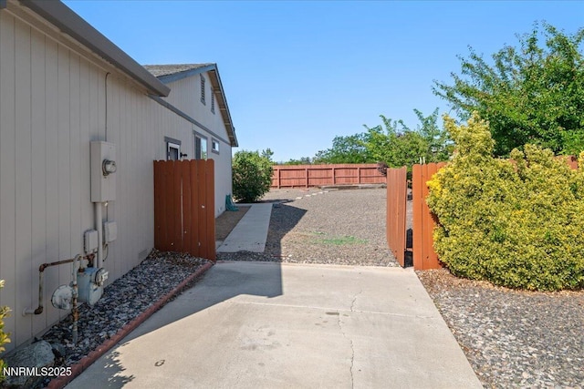 7202 Leonardo Ct, Sun Valley, NV 89433 - gate featuring a patio area