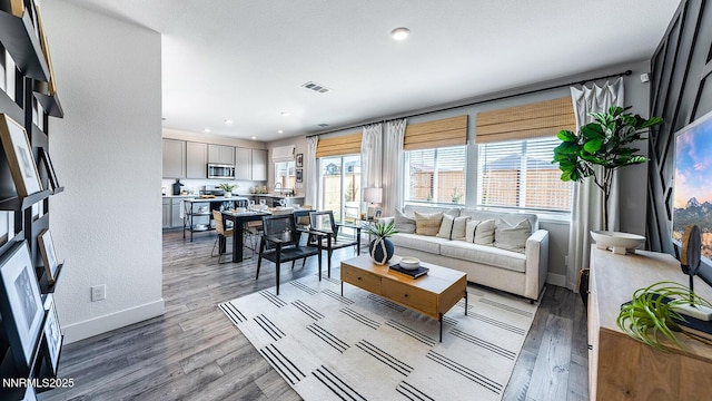 1784 Biotite Way Lot # 157, Sparks, NV 89436 - living room with light wood-type flooring and recessed lighting
