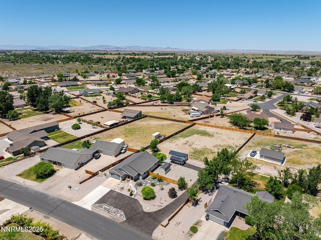 610 Hunter Park Way, Fallon, NV 89406 - aerial view of residential area featuring a mountainous background