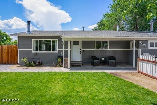 1203 Stanford Way, Sparks, NV 89431 - back of property featuring a patio area