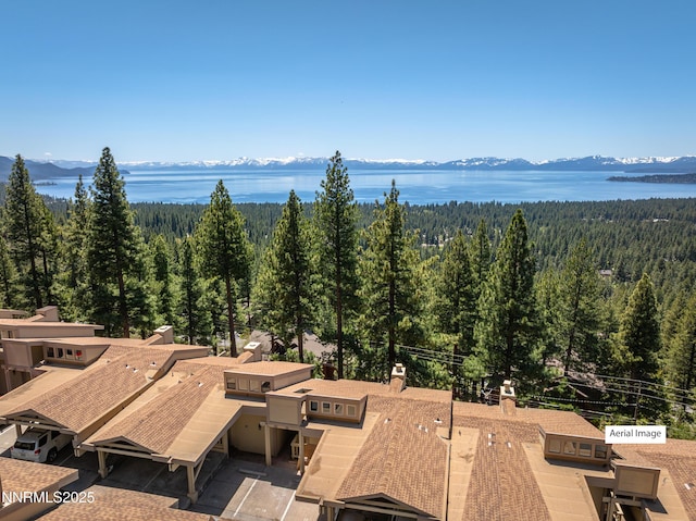 400 Fairview Blvd Unit 20, Incline Village, NV 89451 - bird's eye view of a heavily wooded area and mountains