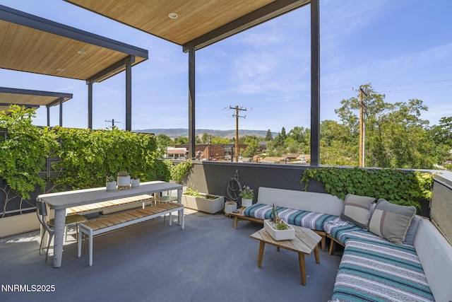 1402 Tonopah St, Reno, NV 89509 - view of patio / terrace featuring an outdoor hangout area