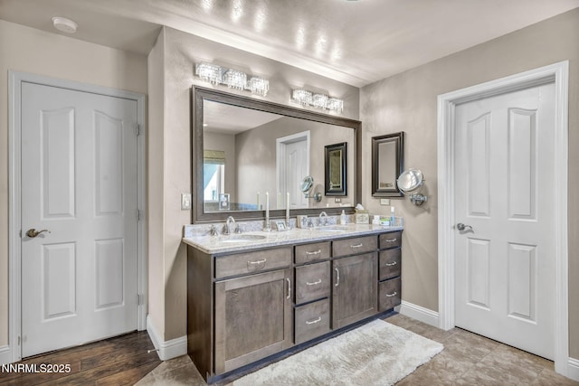 150 Brandon Ranch Ct, Reno, NV 89510 - full bath featuring double vanity and baseboards