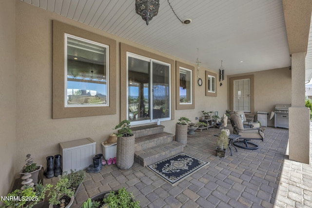 150 Brandon Ranch Ct, Reno, NV 89510 - view of patio with grilling area and entry steps