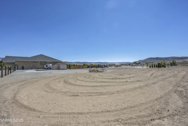 150 Brandon Ranch Ct, Reno, NV 89510 - view of yard with a mountain view