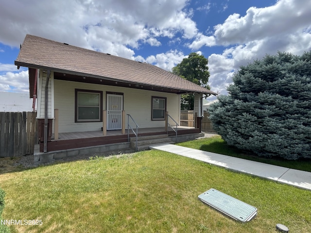 77 Lay St, Winnemucca, NV 89445 - bungalow-style house with covered porch
