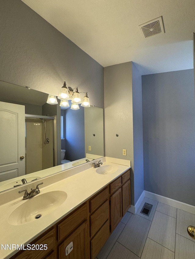 6559 Fall River Cir, Reno, NV 89523 - full bathroom with a shower stall and double vanity