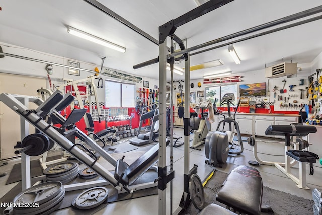 545 Mogul Mountain Dr, Reno, NV 89523 - exercise room featuring a workshop area
