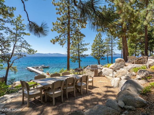5 Kelly Cir, Glenbrook, NV 89413 - water view with a mountainous background