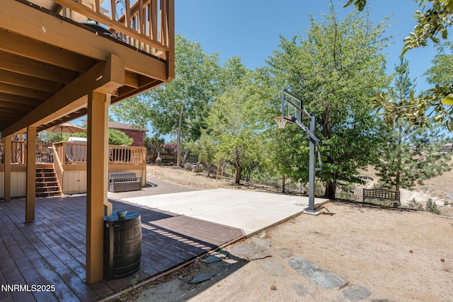 3597 Skyline View Dr, Reno, NV 89509 - view of patio / terrace featuring a deck