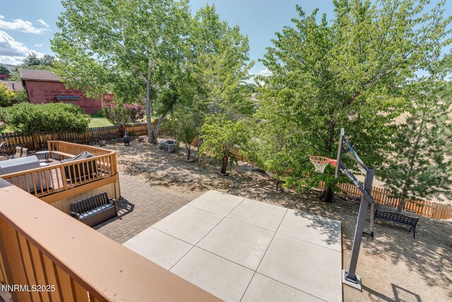 3597 Skyline View Dr, Reno, NV 89509 - view of patio / terrace