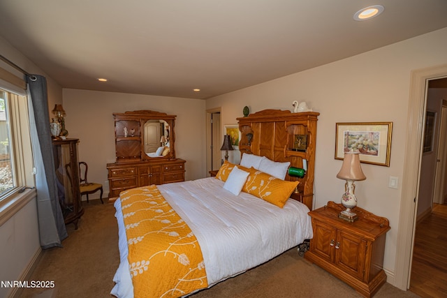 15045 Heathcliff Dr, Reno, NV 89511 - carpeted bedroom with multiple windows and recessed lighting