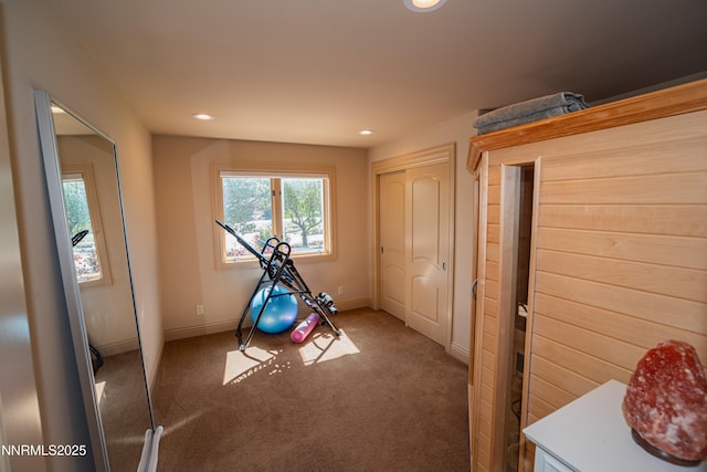 15045 Heathcliff Dr, Reno, NV 89511 - rec room featuring recessed lighting and carpet