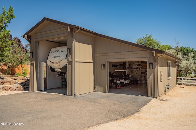 15045 Heathcliff Dr, Reno, NV 89511 - view of detached garage