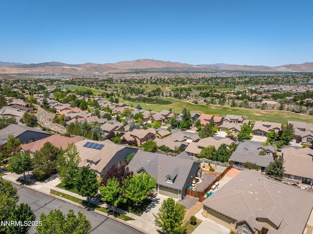 3226 Banestone Rd, Sparks, NV 89436 - aerial view of residential area featuring mountains and a golf club
