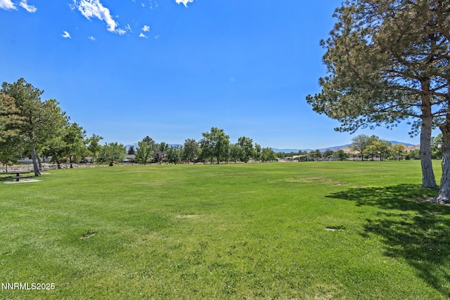 3555 Vista Blvd, Sparks, NV 89436 - view of property's community featuring a mountain view and a yard
