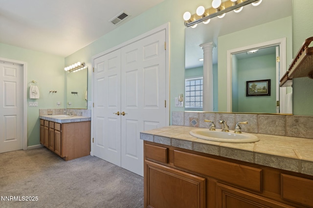 3555 Vista Blvd, Sparks, NV 89436 - full bath featuring two vanities and carpet