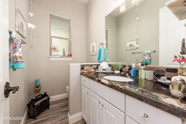 2092 Canterbury Ln, Carson City, NV 89703 - bathroom featuring vanity and wood finished floors