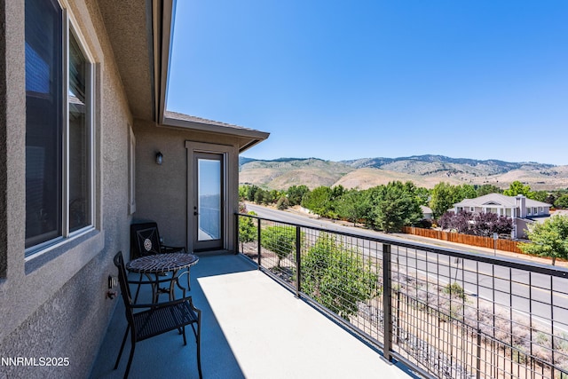 2092 Canterbury Ln, Carson City, NV 89703 - balcony featuring a mountain view
