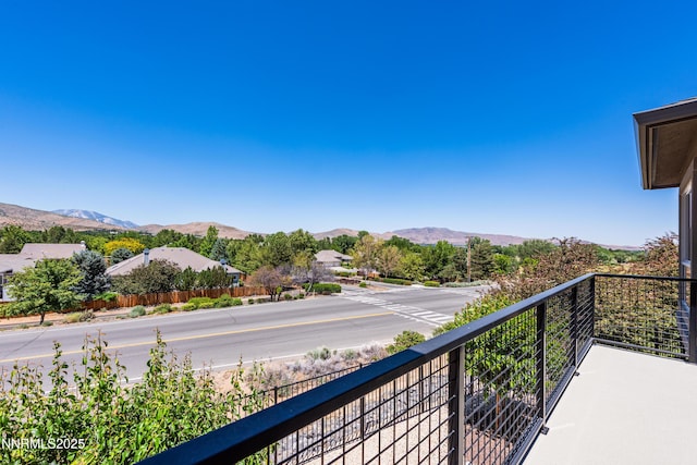 2092 Canterbury Ln, Carson City, NV 89703 - balcony featuring a mountain view
