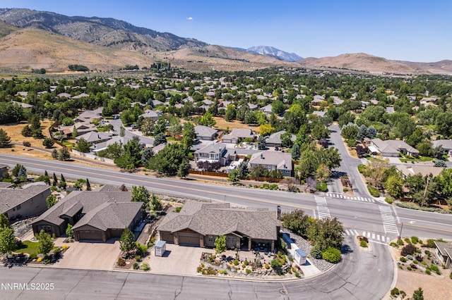 2092 Canterbury Ln, Carson City, NV 89703 - aerial view of residential area featuring mountains