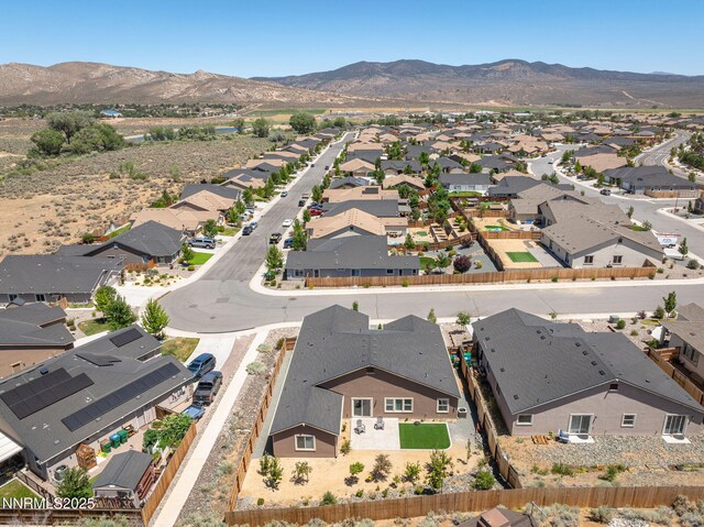 6496 Arc Dome Dr, Carson City, NV 89701 - aerial view of residential area with a mountain backdrop
