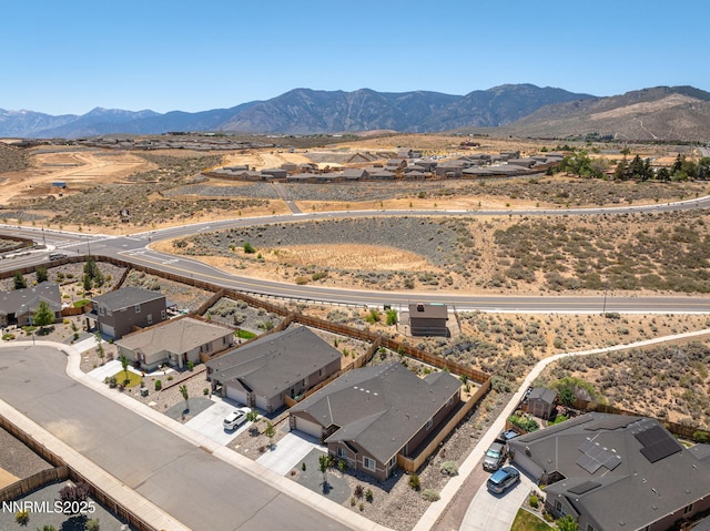 6496 Arc Dome Dr, Carson City, NV 89701 - aerial view of residential area with a mountain backdrop