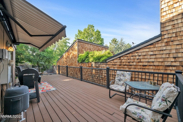 6437 Meadow Valley Ln, Reno, NV 89519 - view of wooden deck