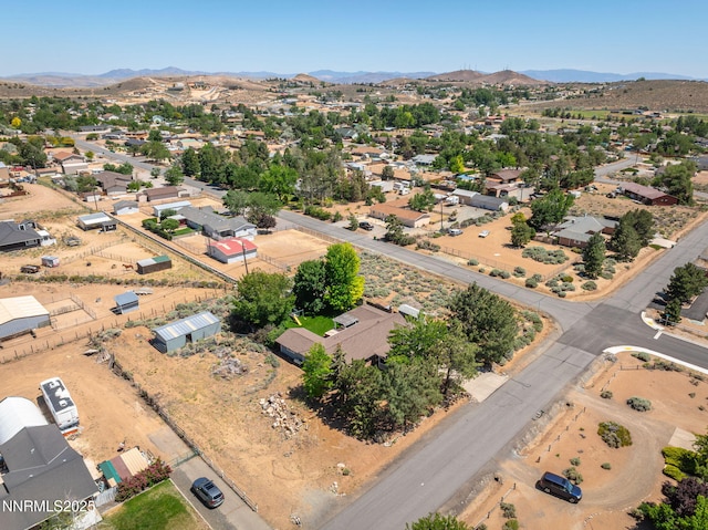 9100 Rain Dance Way, Reno, NV 89506 - aerial view of residential area featuring a mountain backdrop