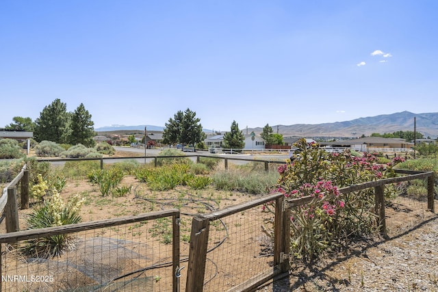 9100 Rain Dance Way, Reno, NV 89506 - view of yard featuring a mountain view
