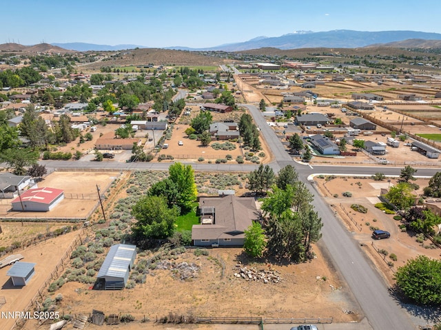 9100 Rain Dance Way, Reno, NV 89506 - aerial view of residential area featuring a mountain backdrop