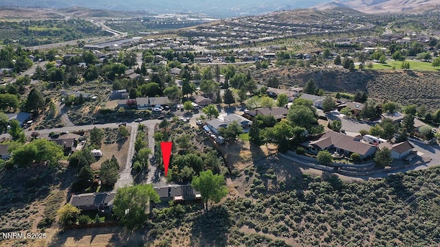 80 Bobcat Dr, Reno, NV 89523 - aerial view of property's location with mountains and nearby suburban area