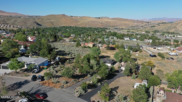 80 Bobcat Dr, Reno, NV 89523 - aerial view of property and surrounding area with a mountainous background