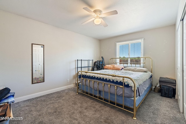 5886 Wishbone Ct, Sun Valley, NV 89433 - bedroom featuring carpet floors and ceiling fan