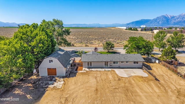 1314 Johnson Ln, Minden, NV 89423 - aerial view of sparsely populated area featuring mountains